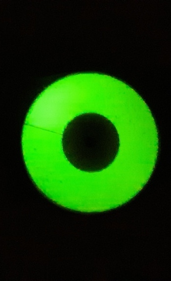 هشدار دهنده فسفری شب نمای دایره ای