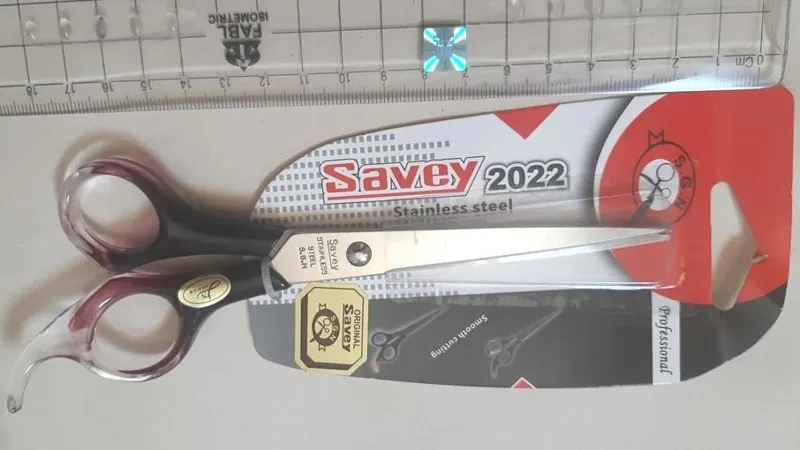 قیچی آرایشی مارک ساوی 18 سانتی اعلاء 2022