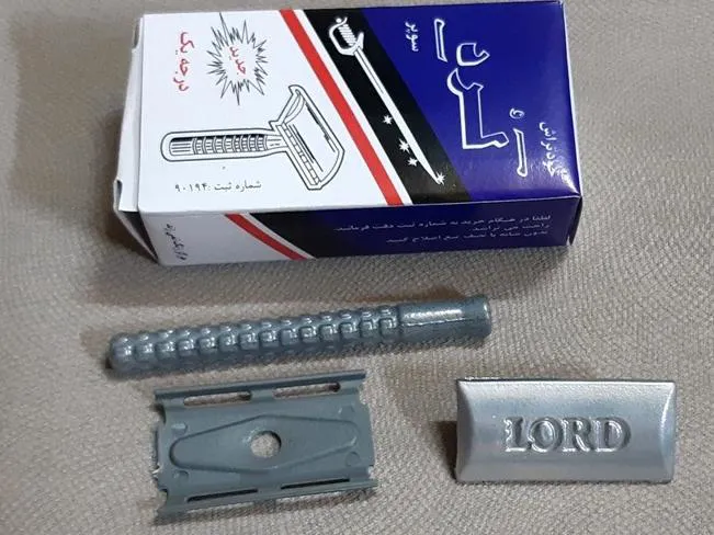 دسته تیغ یا خودتراش لرد ضد زنگ درجه یک