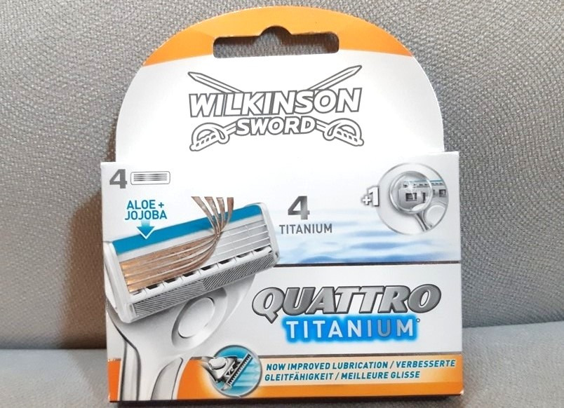 یدک تیغ ویلکینسون 4لبه بسته 4 عددی بارکد9602