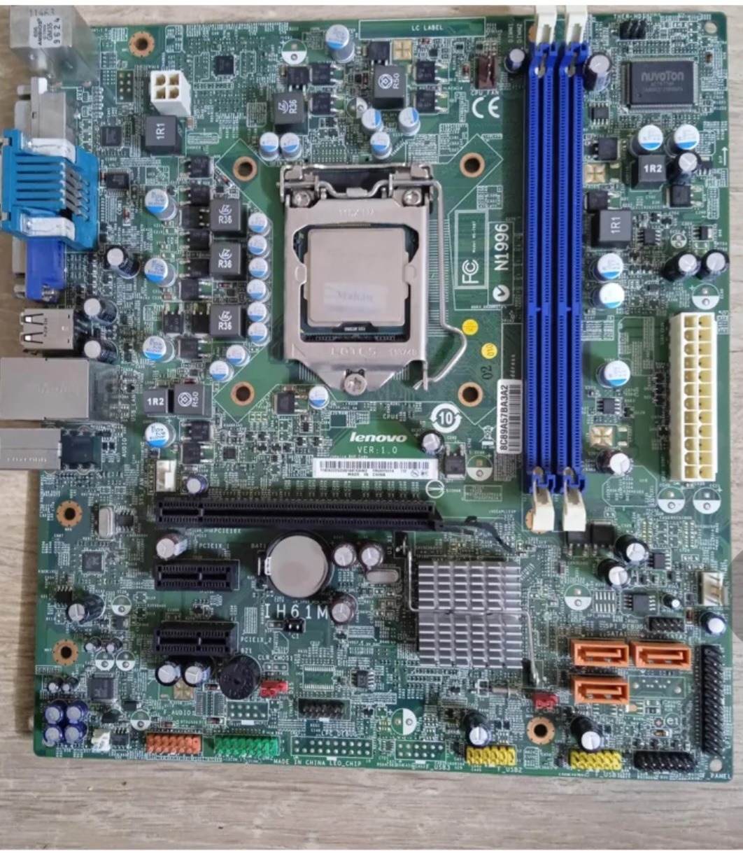 مادربرد باندل لنوو H61M