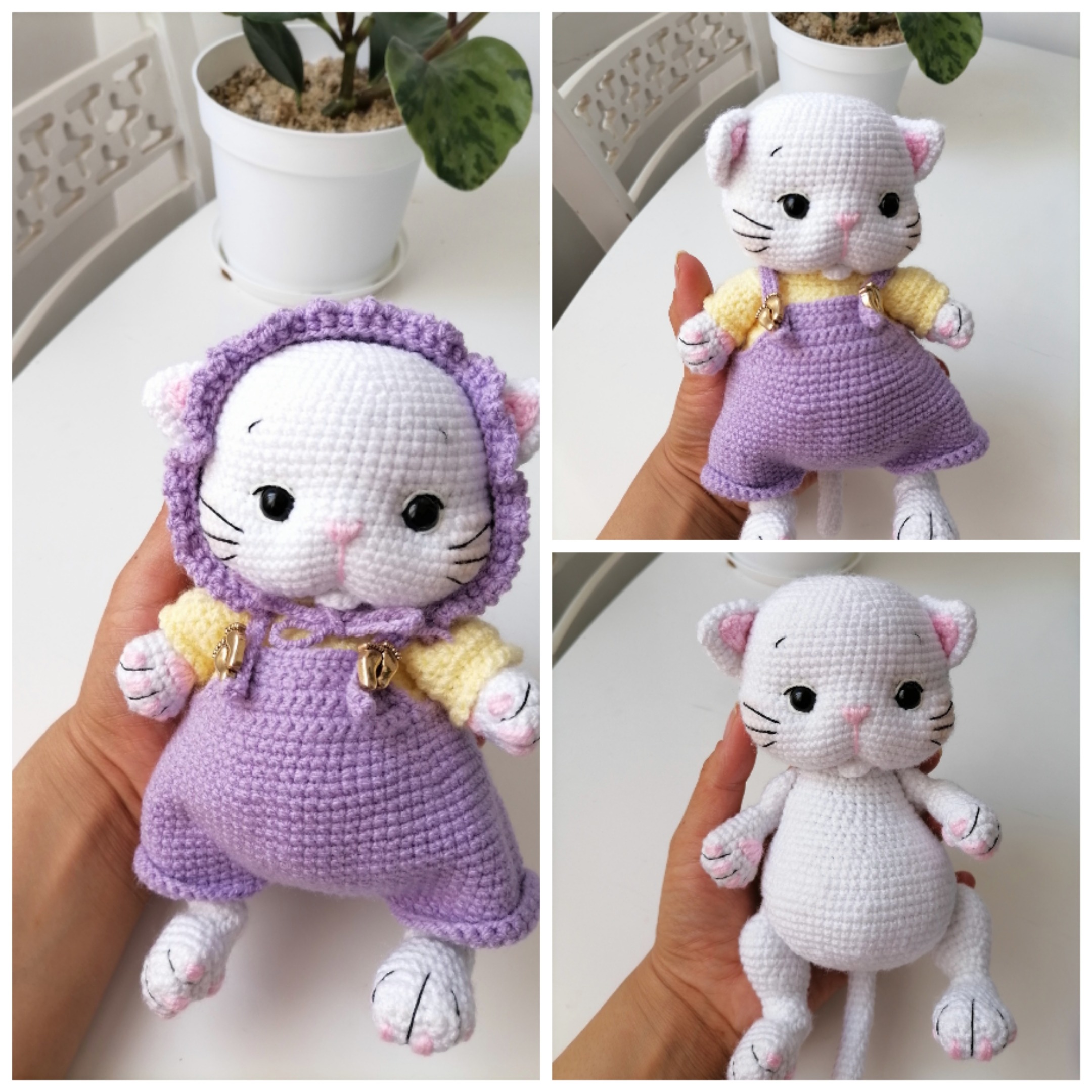 عروسک گربه ناز