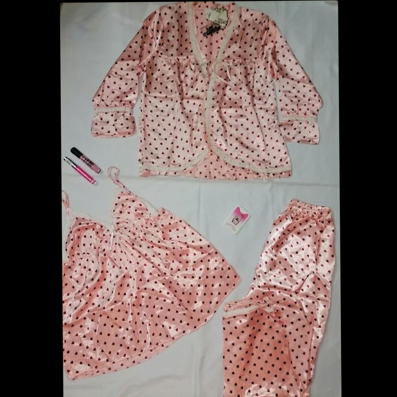 ست لباس خواب سه تکه