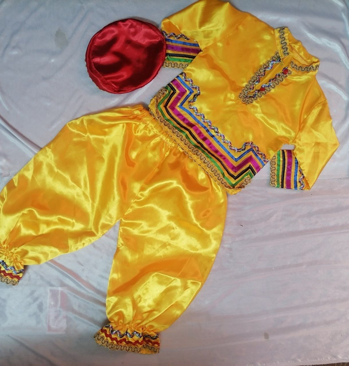 لباس محلی بچگانه سه تکه