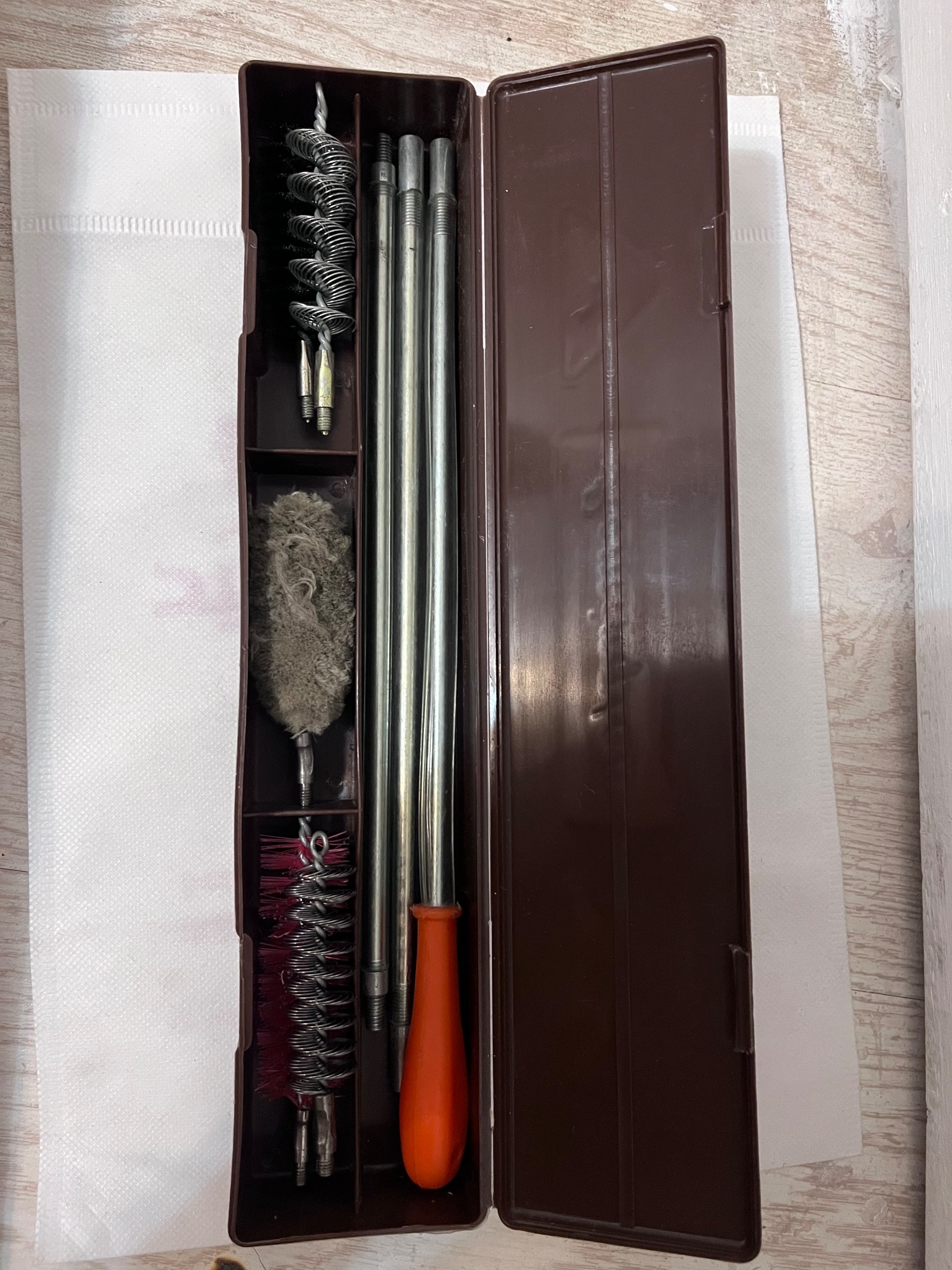 ست تنظیف سنبه اسلحه شکاری ساچمه زن کالیبر 12