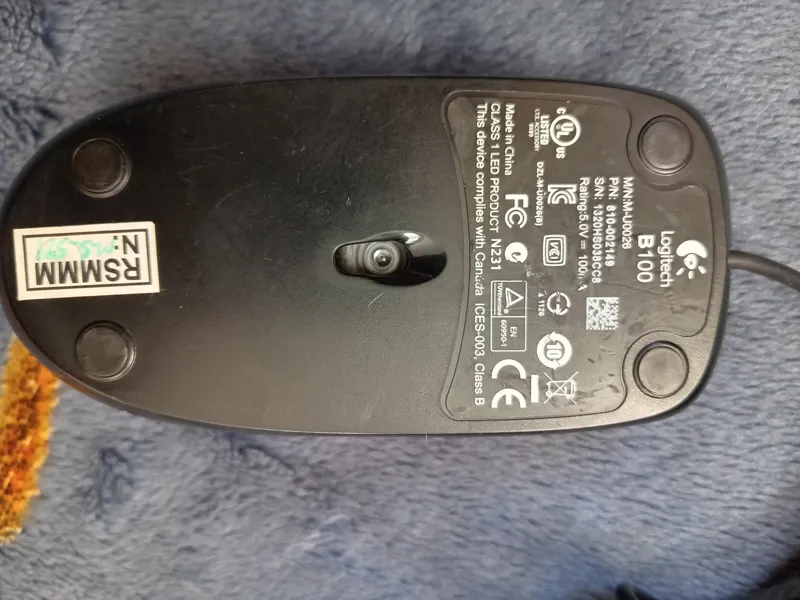 موس لاجیتک B100