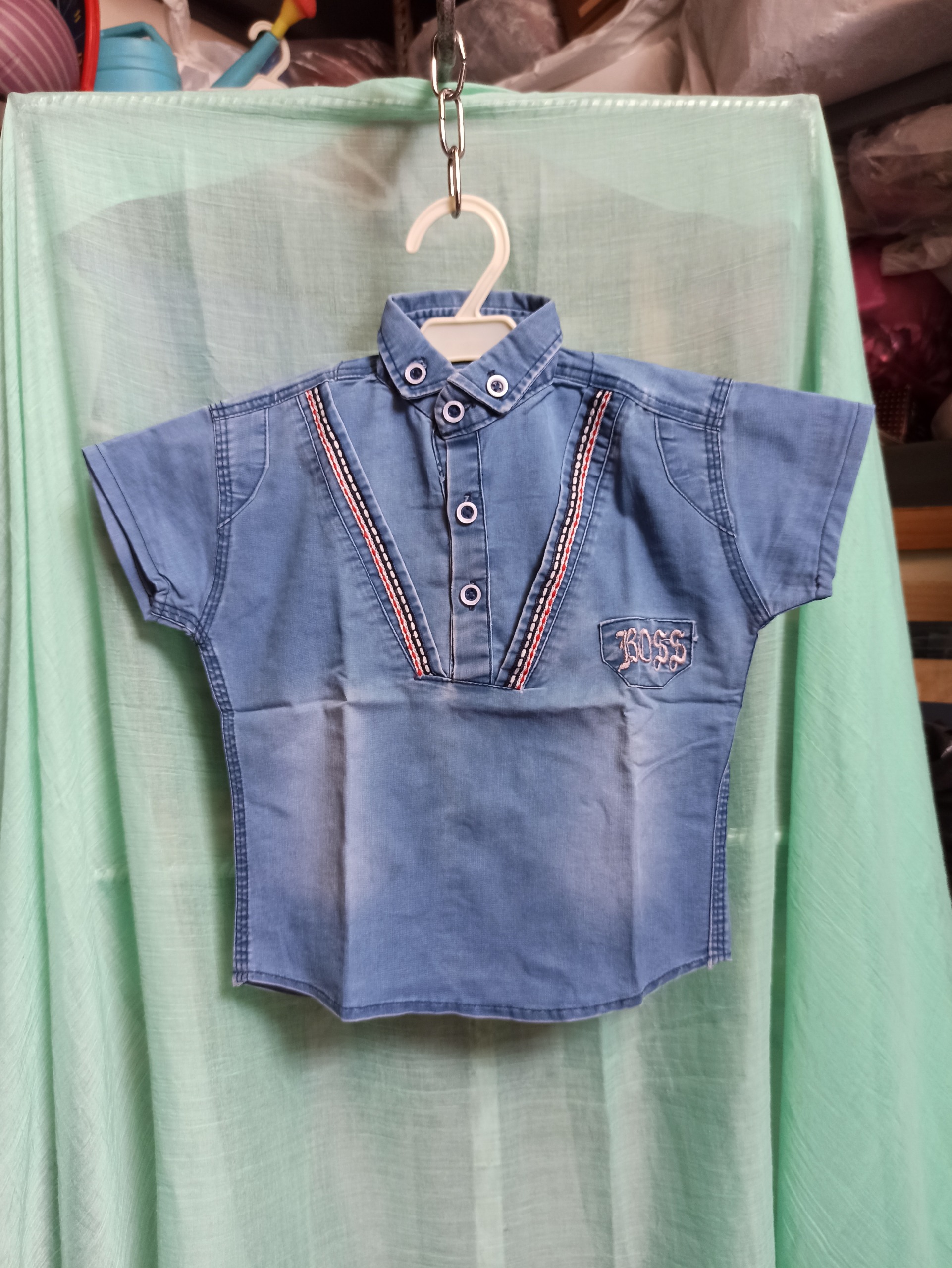 پیراهن جین پسرانه