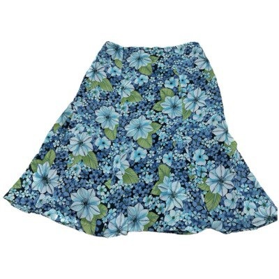 دامن گلدار حریر خارجی