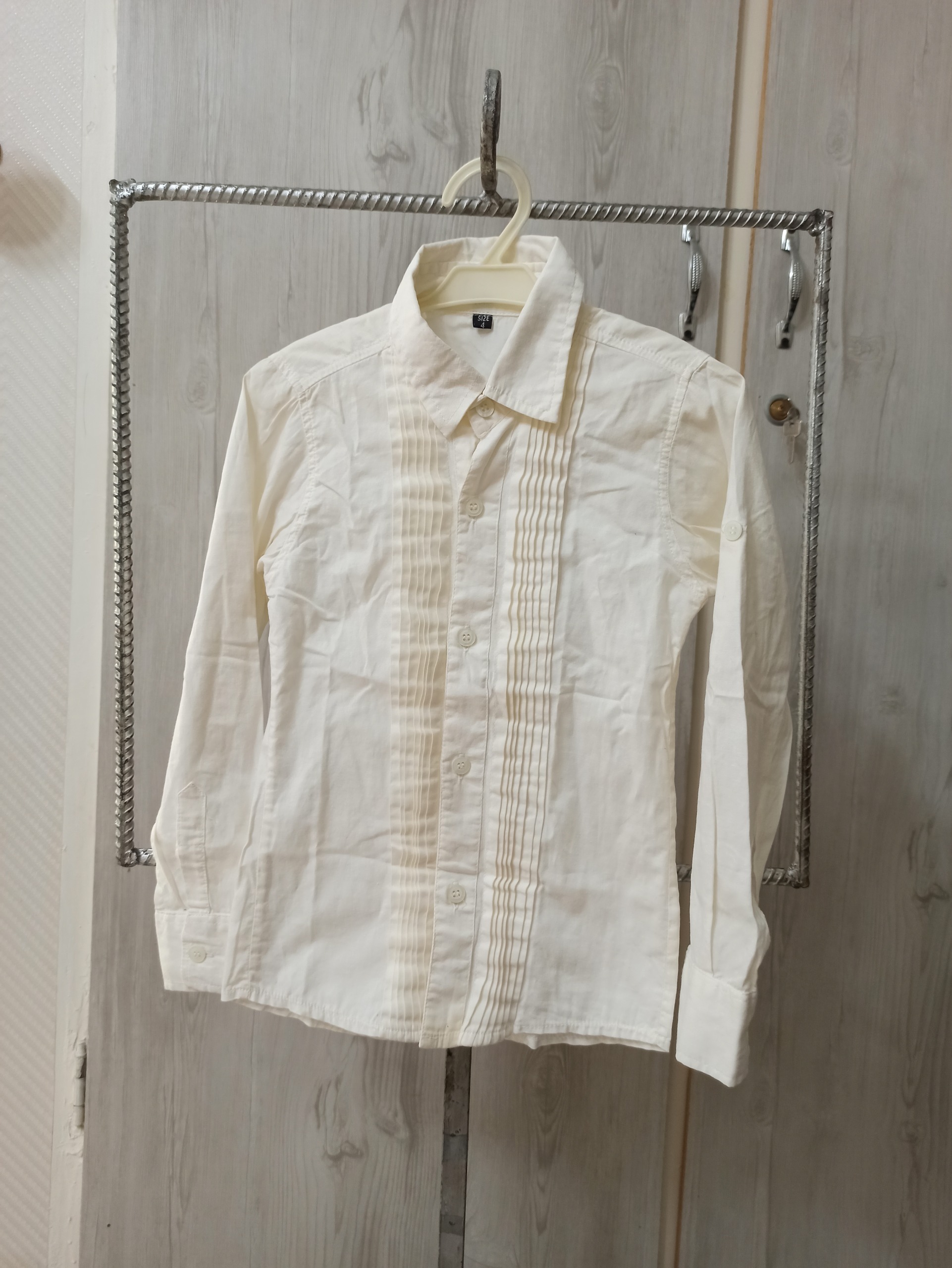 پیراهن پسرانه سفید