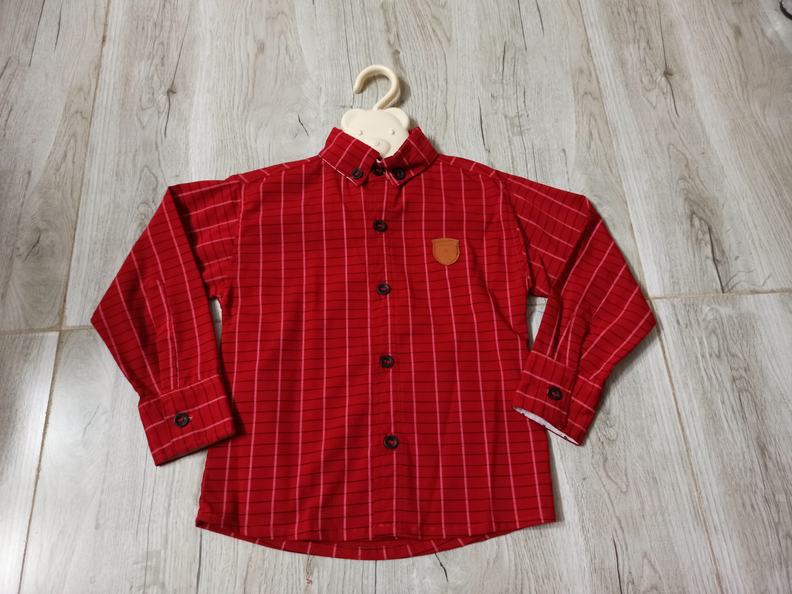 پیراهن پسرانه قرمز