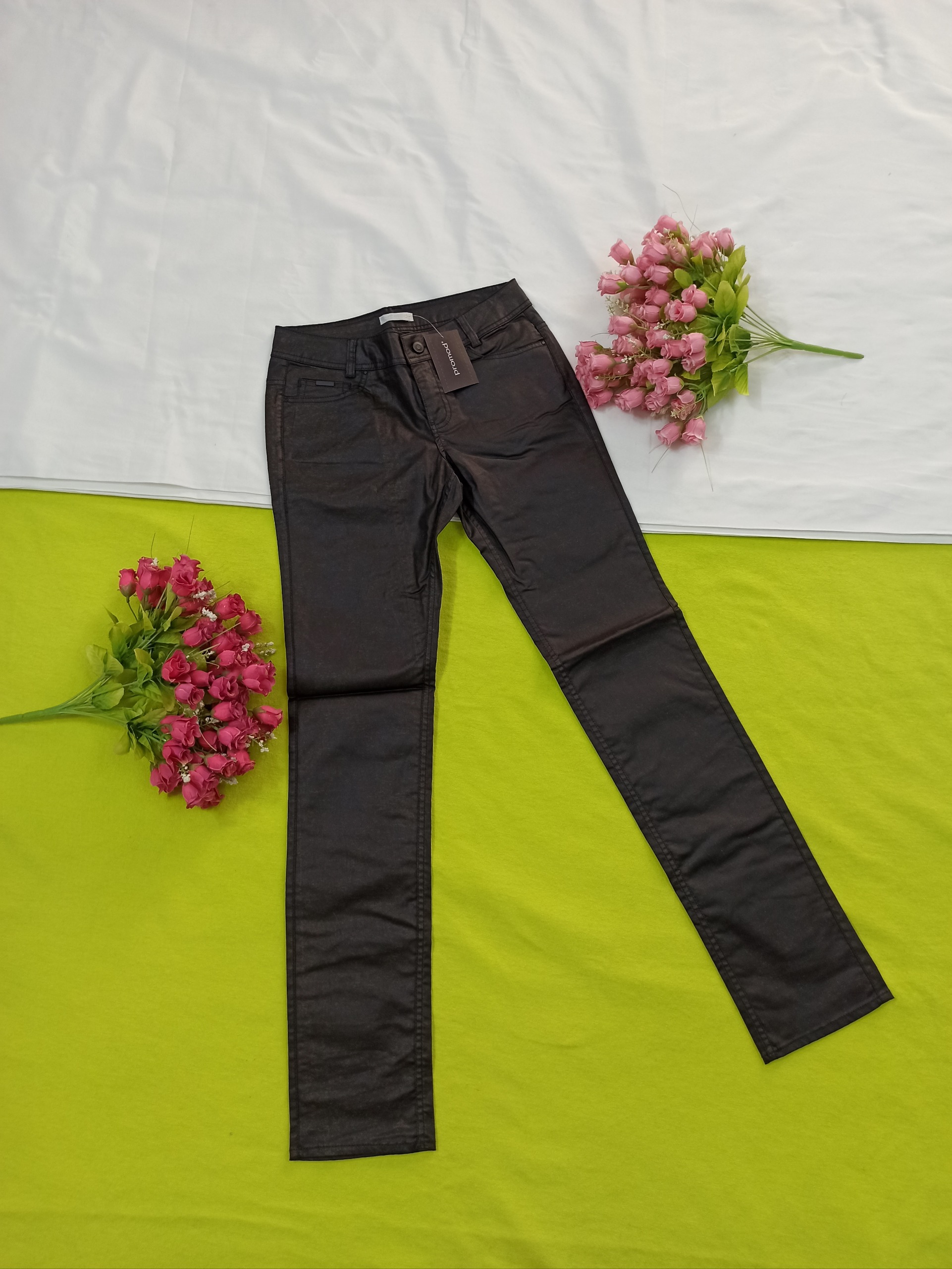 شلوار طرح چرم