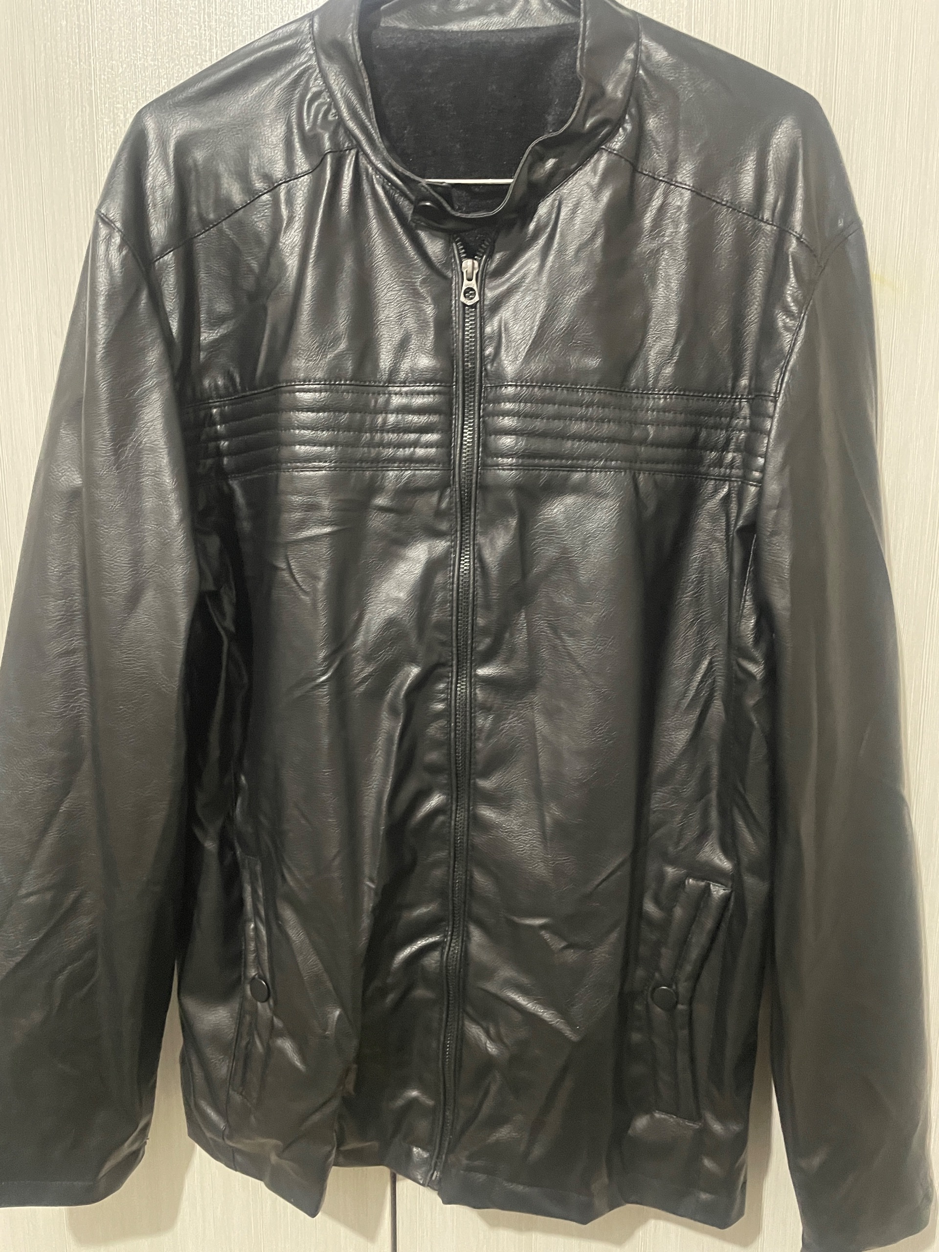 کاپشن چرم نو