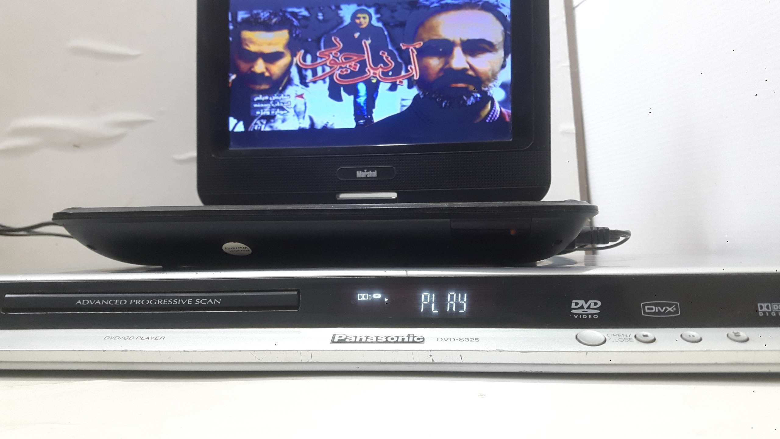 DVDپلیر Panasonic مدل S325 توضیح دارد