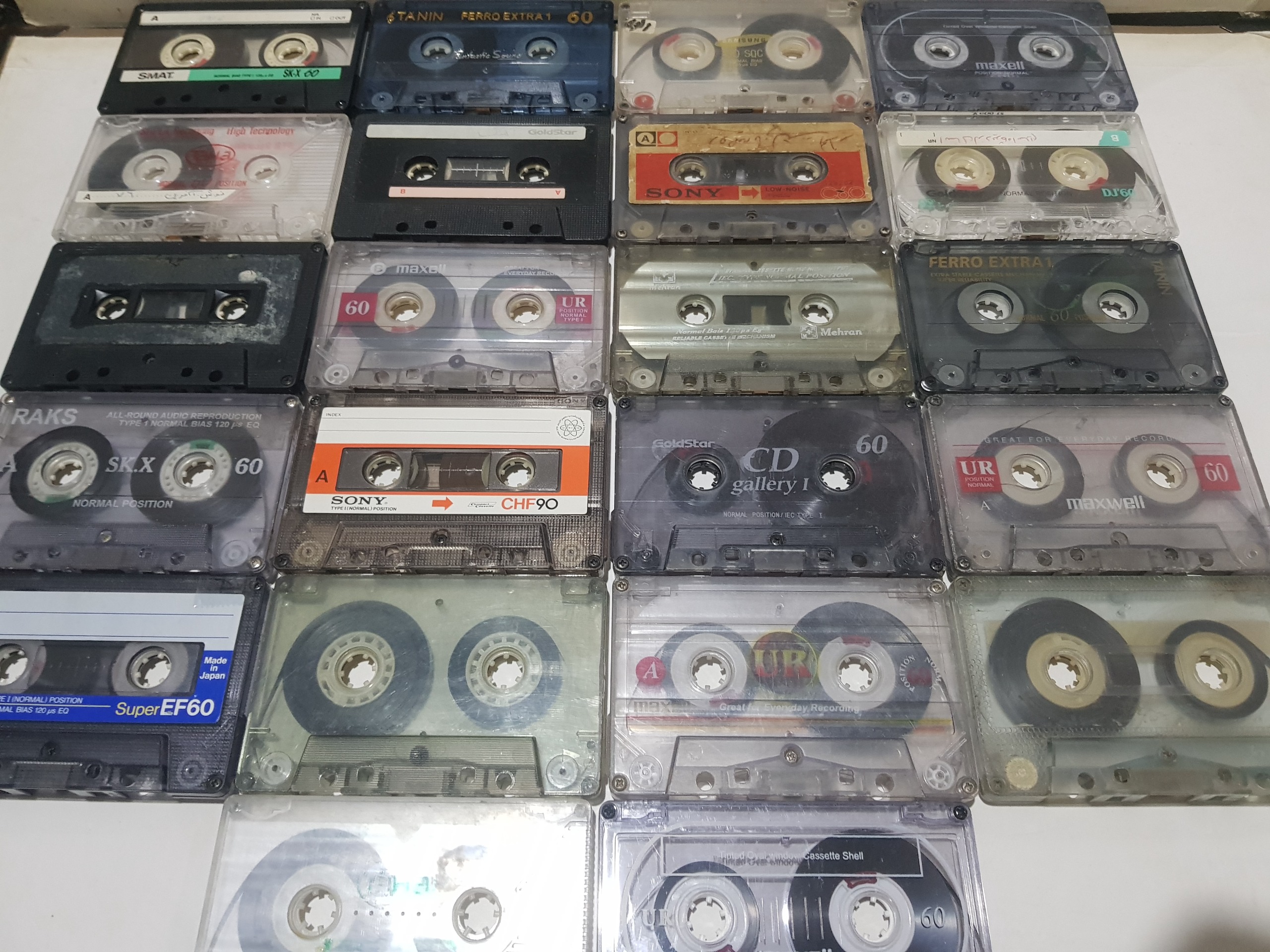 نوار کاست تعداد ( 74 عدد) ک2 توضیح دارد