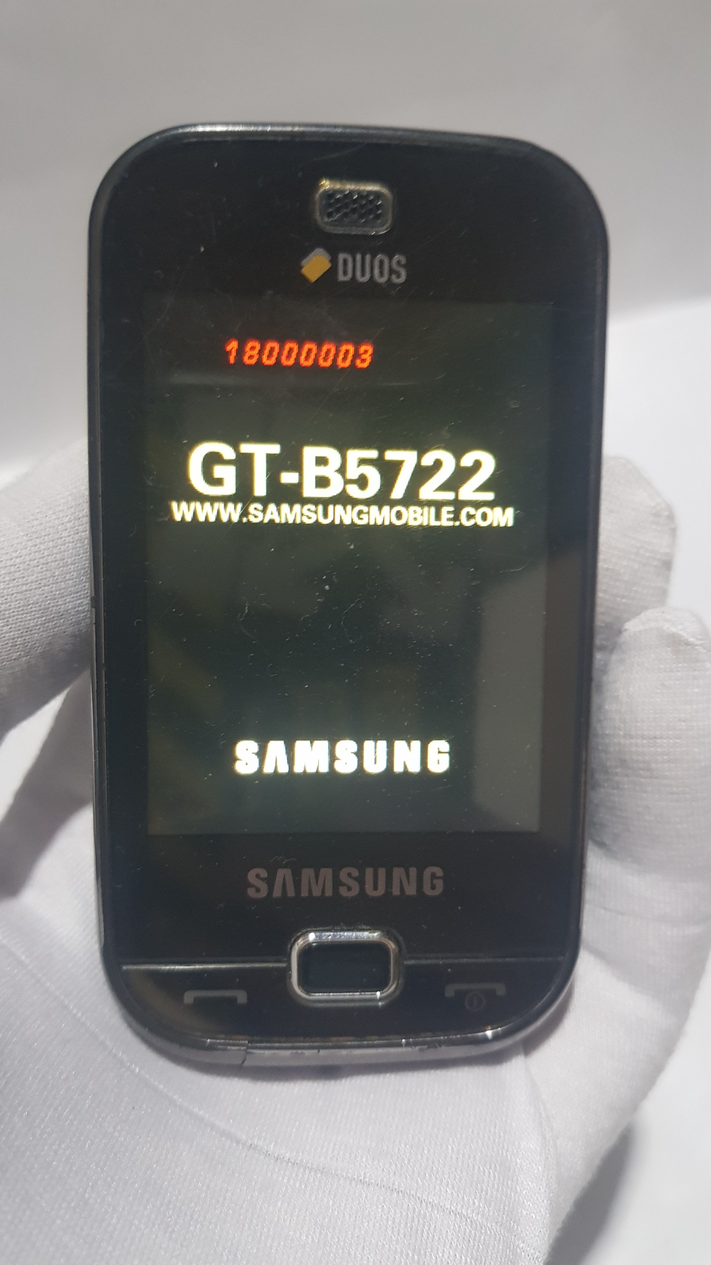 موبایل سامسونگ B5722 خراب طبق توضیحات مهم دقت شود