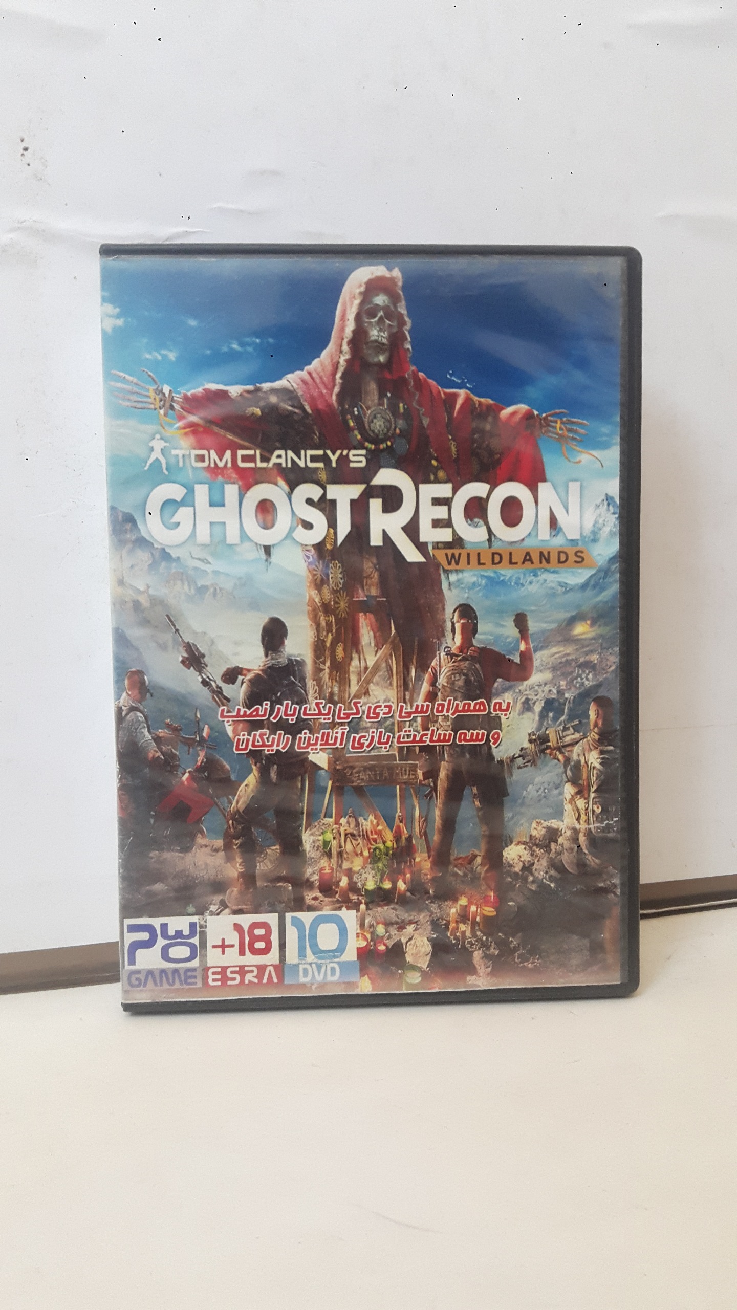 بازی کامپیوتر GHOST RECON توضیح دارد
