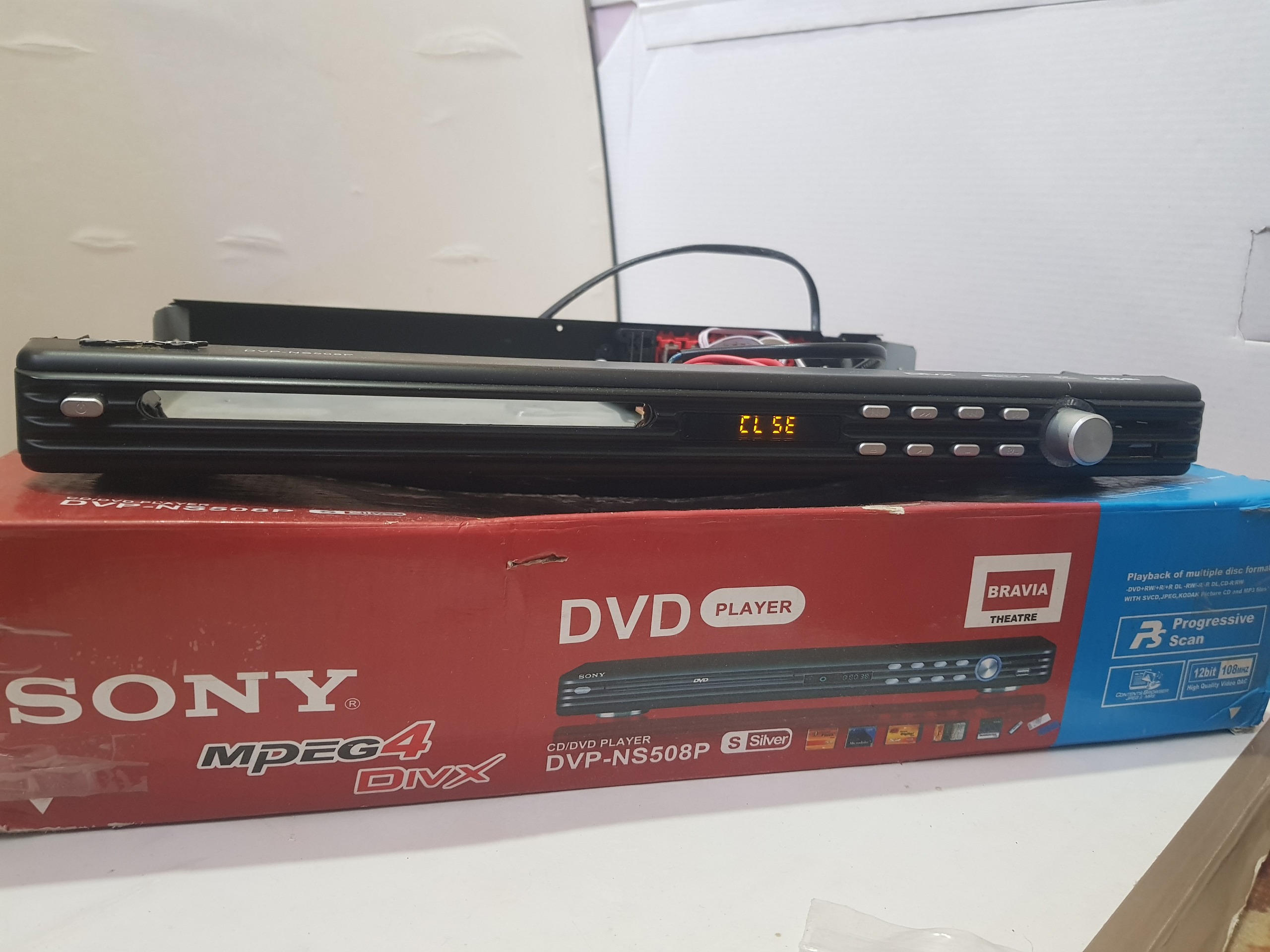 دی وی دی پلیرفلش خورSONYمدلDVP_NS508pتوضیح