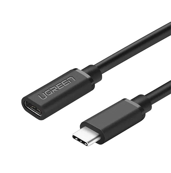 کابل افزایش طول USB-C یوگرین مدل ED008 طول 0.5 متر