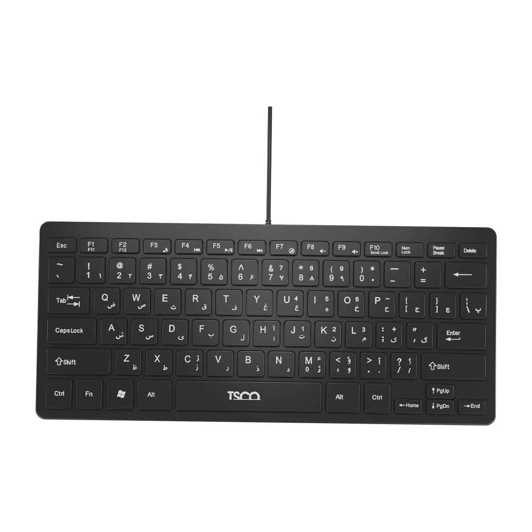 کیبورد سیمی تسکو مدل TSCO TK 8044