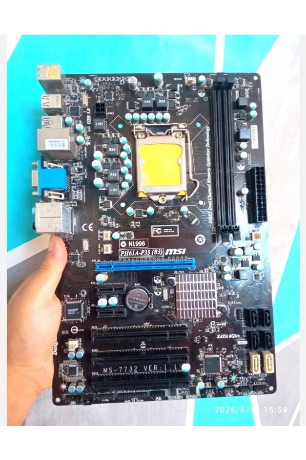 مادربرد msi ph61a