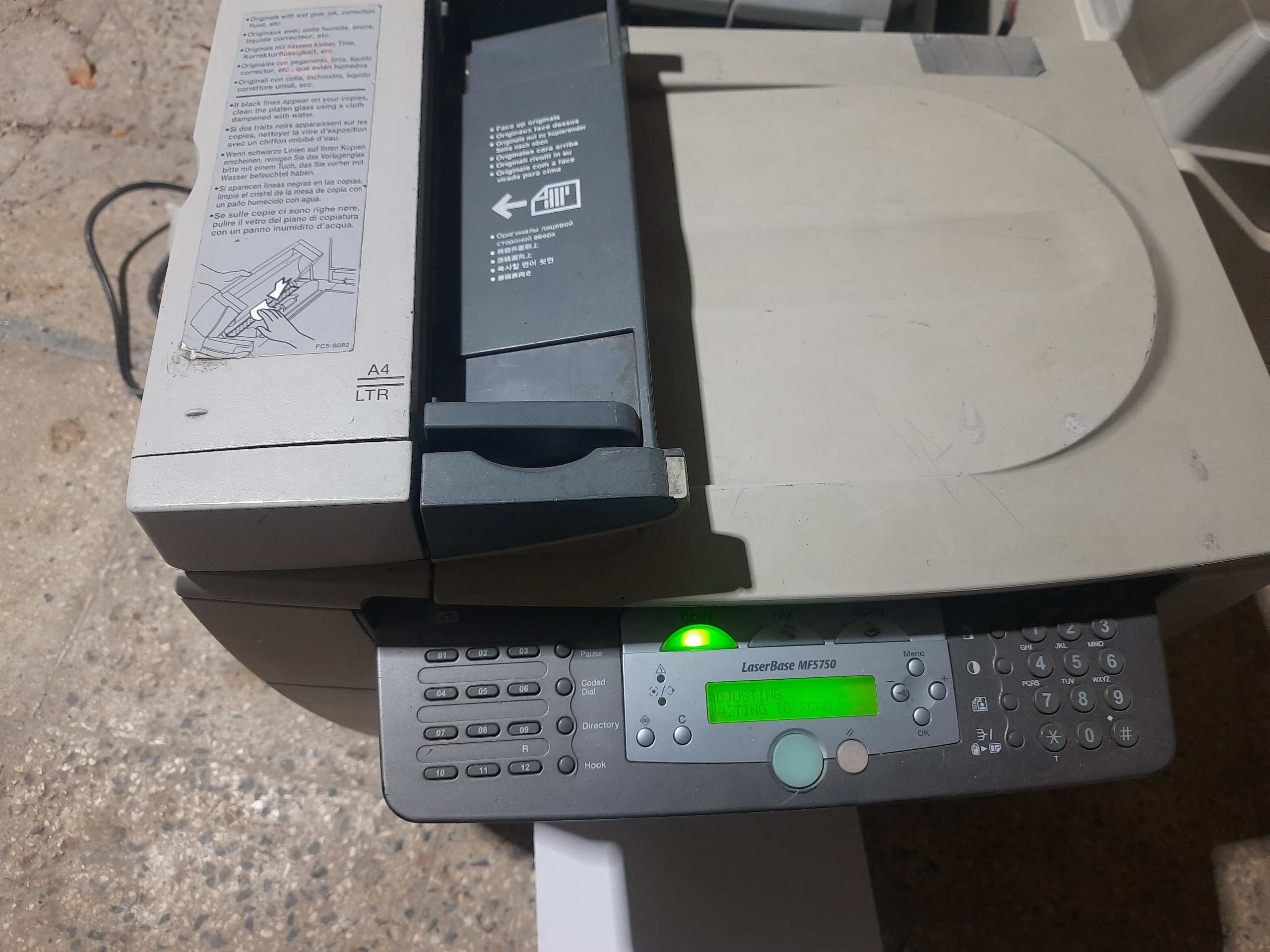 پرینتر سه کاره کانن 5750mf