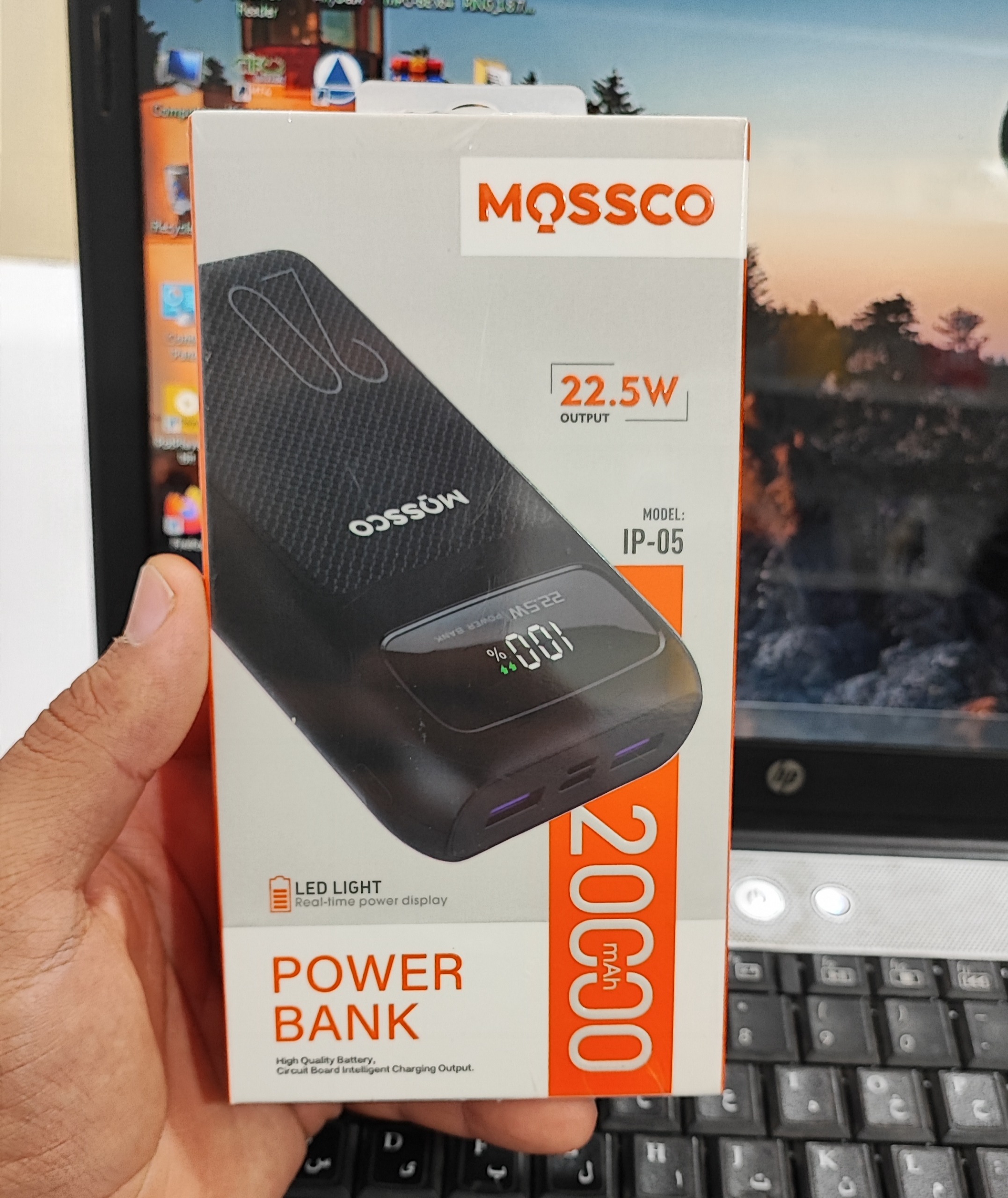 پاور بانک 20/000 هزار Mossco
