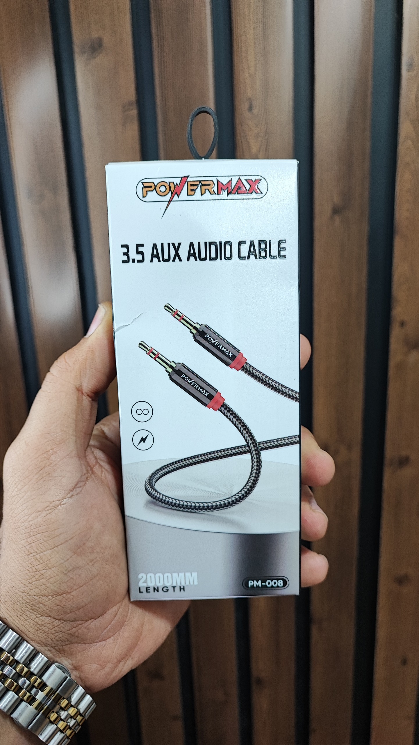 کابل Aux  برند Power Max