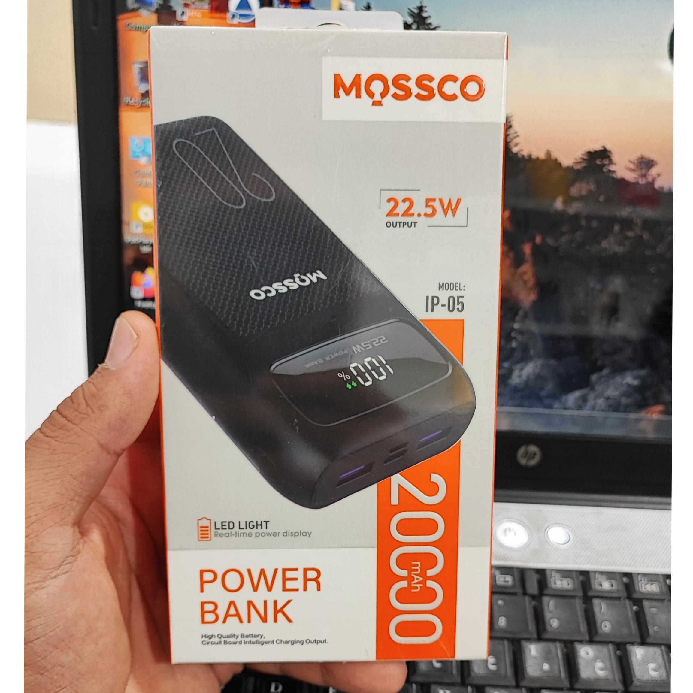 پاوربانک 20 هزار MOSSCO (توضیحات مطالعه شود)