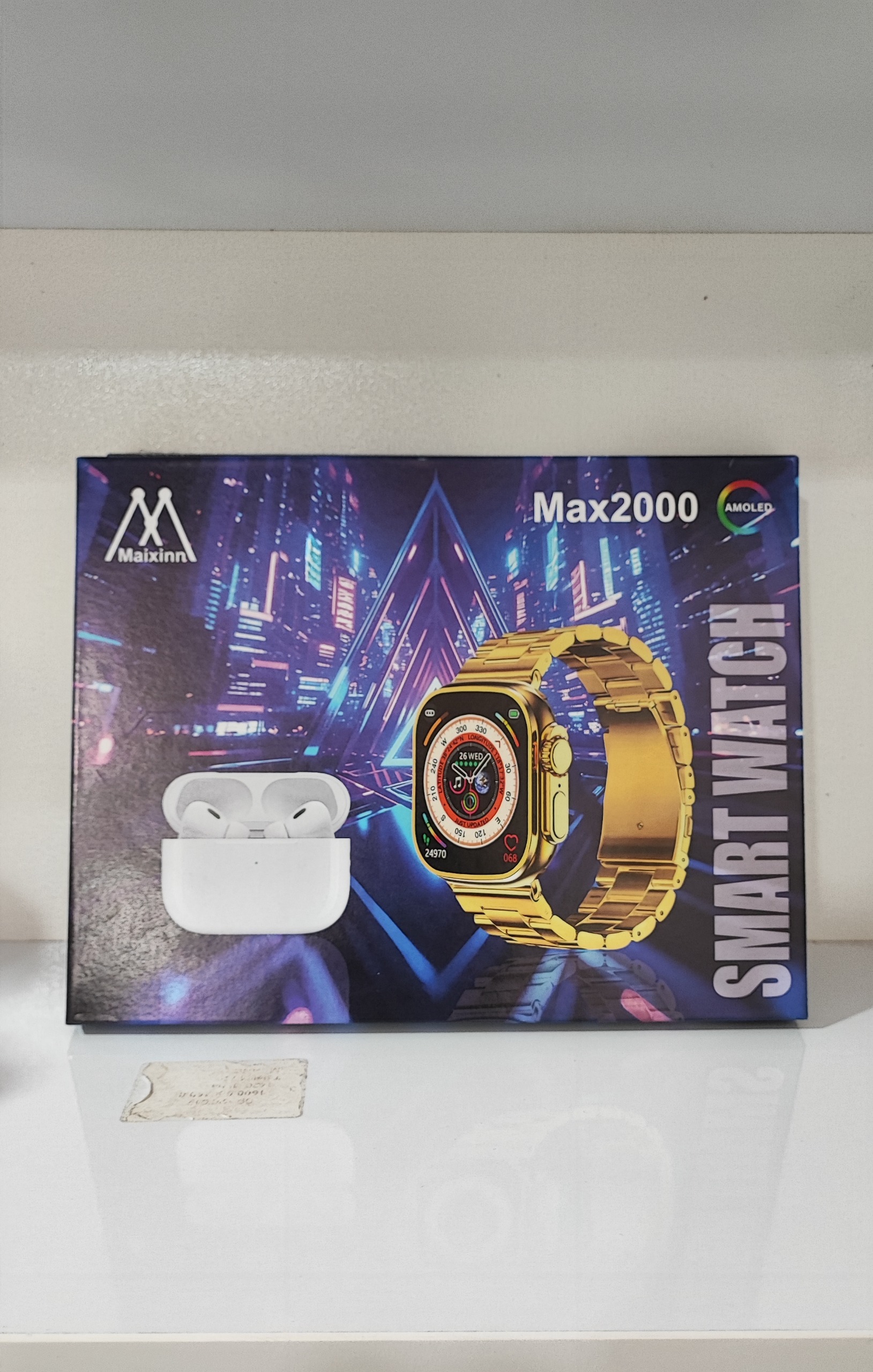 SMART WATCH Max 2000 ساعت هوشمند همراه با ایرپاد