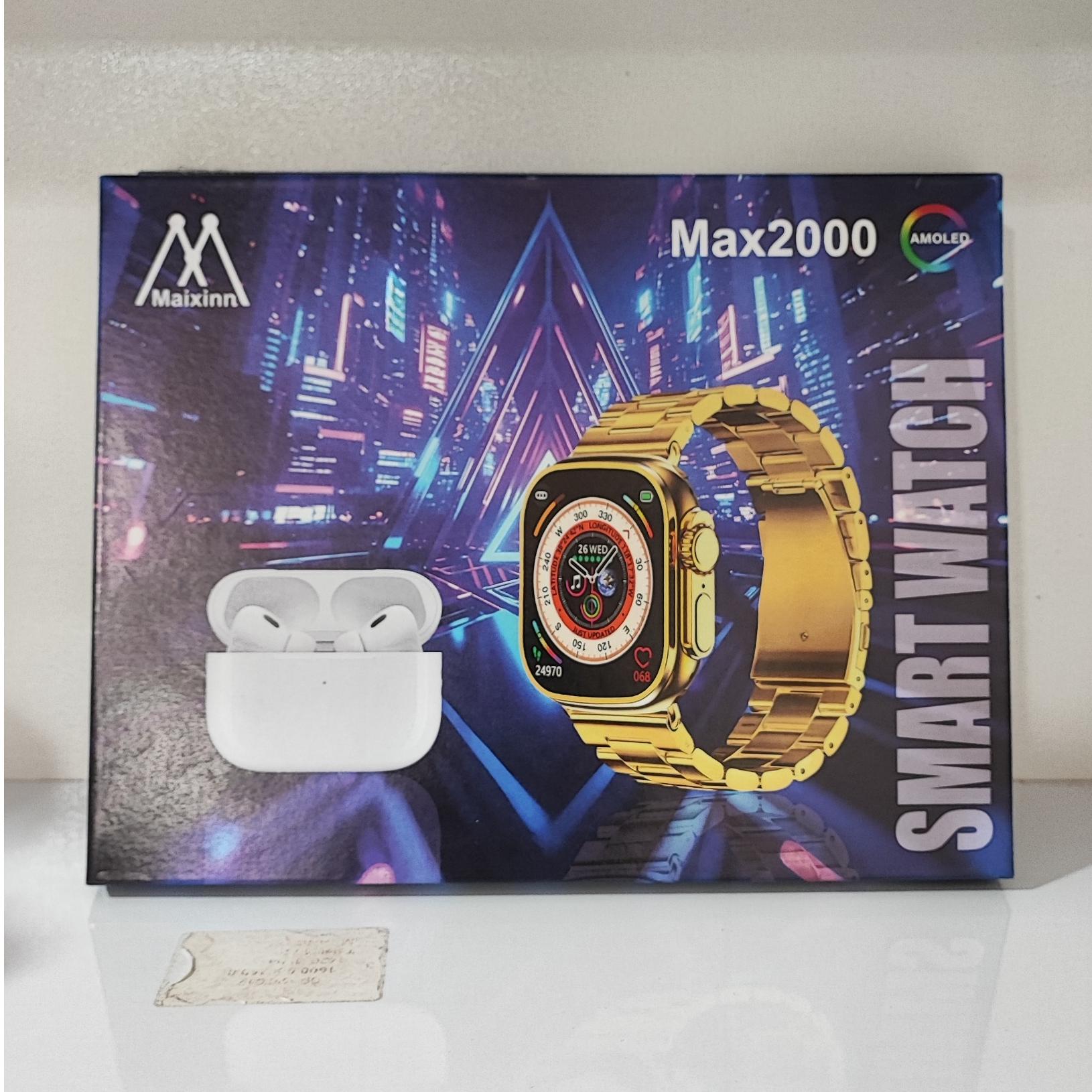 SMART WATCH Max 2000 ساعت هوشمند و ایرپاد
