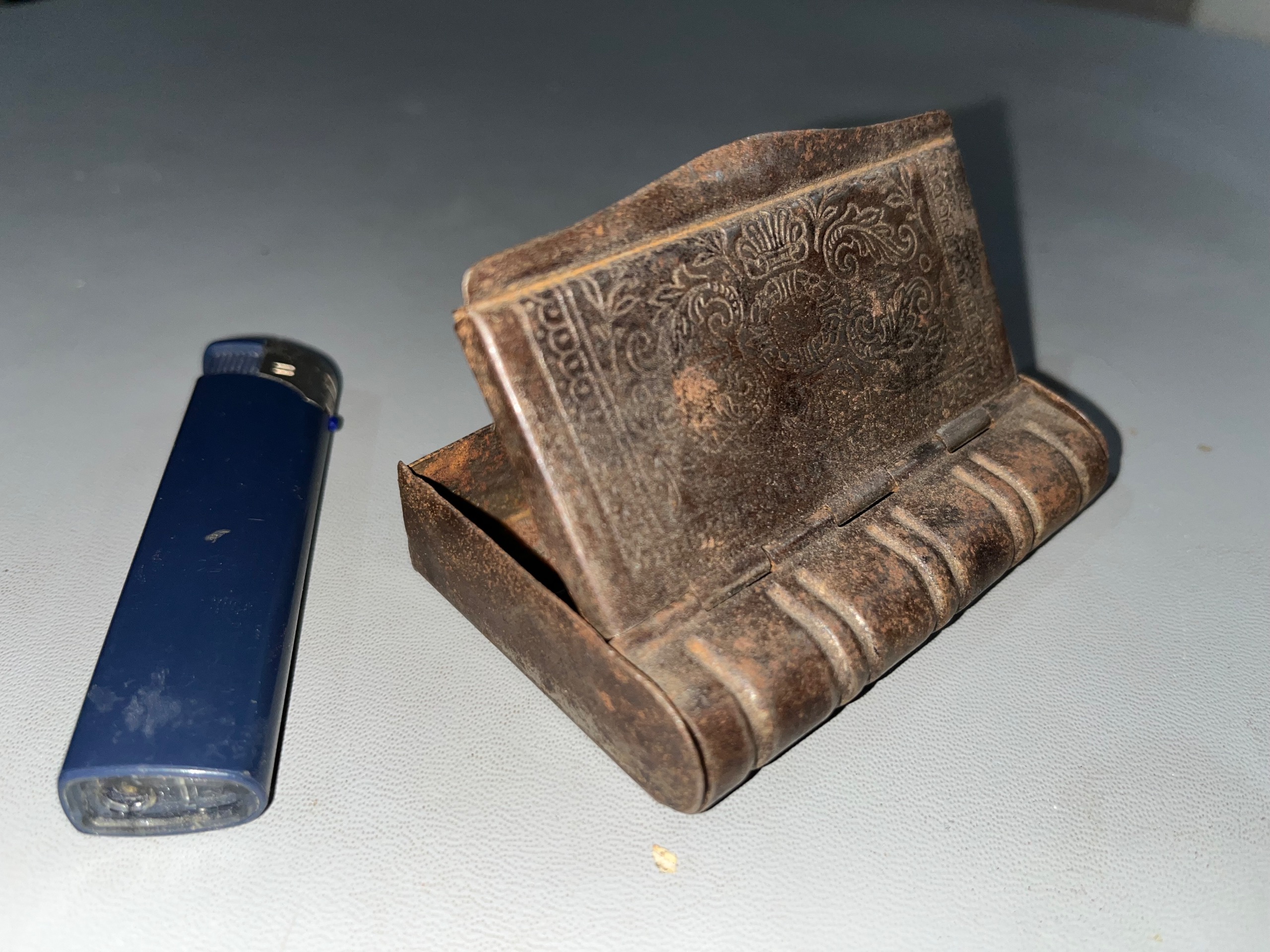 جعبه سیگار عتیقه قاجاری