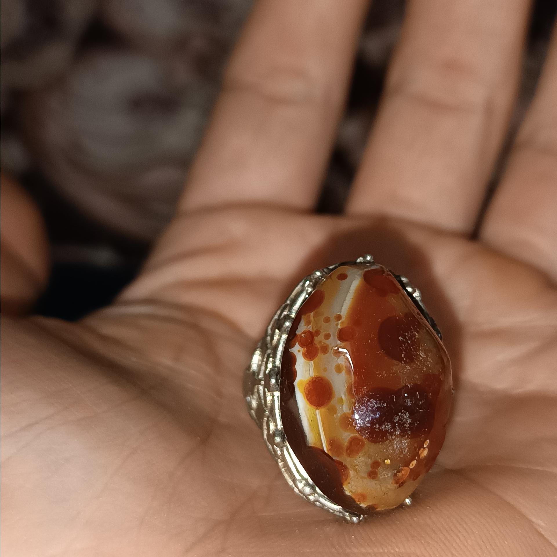 انگشتر سلیمانی لامه سرخ