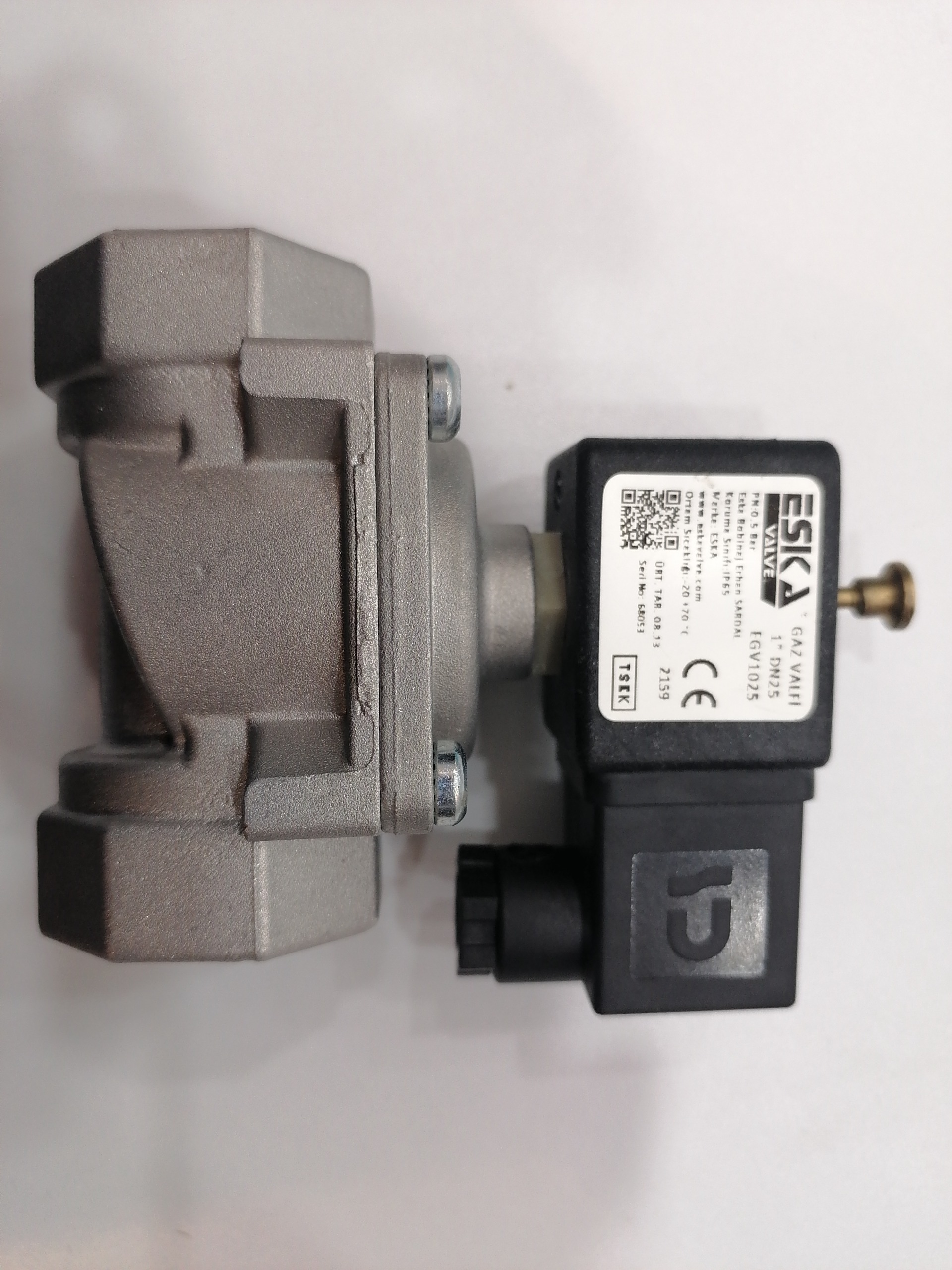 شیر برقی (قطع کن گاز) 1 اینچ زیر قیمت