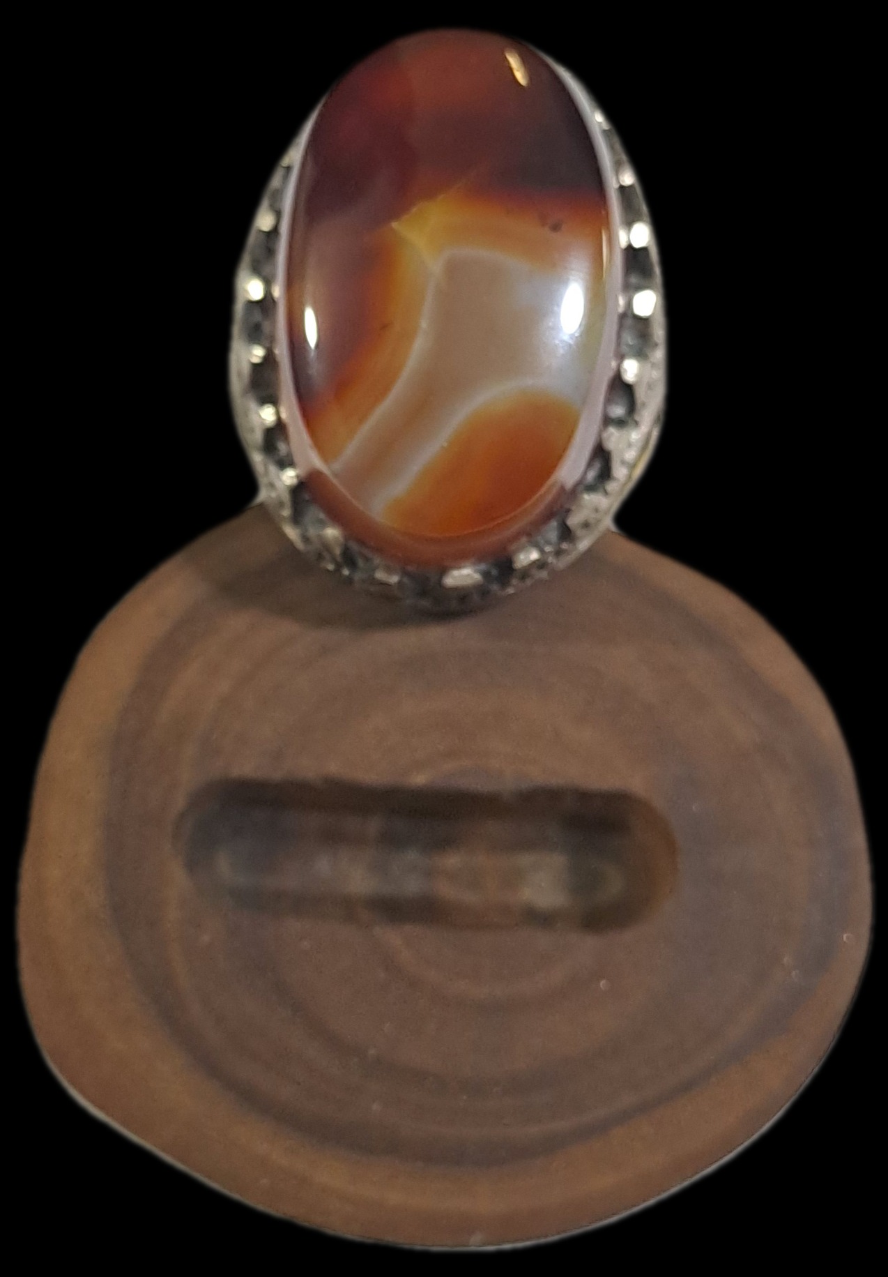 عقیق سلیمانی درشت اصیل بینظیر