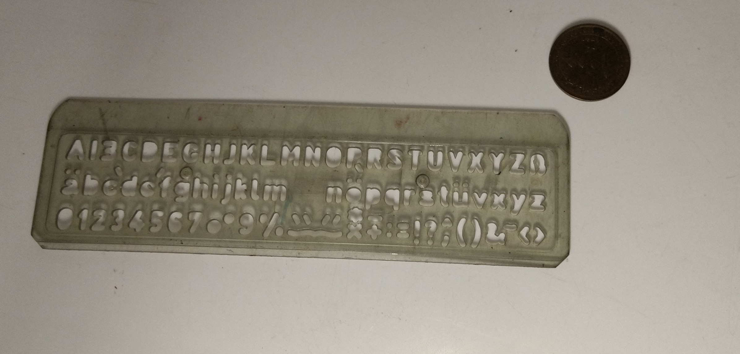 خط کش شابلون کد 3-263