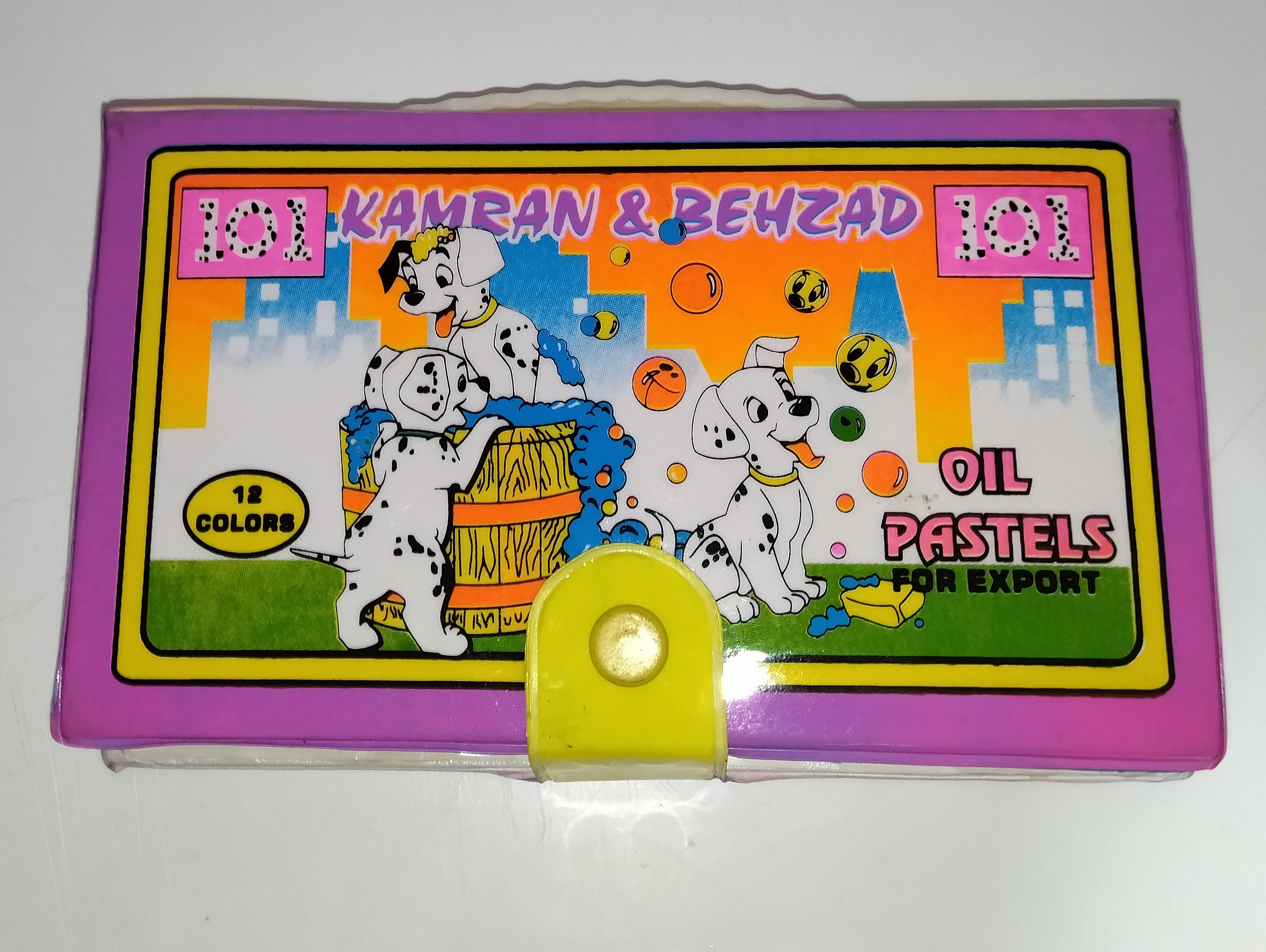 پاستل 12رنگ کیفی برند کامران کد 7