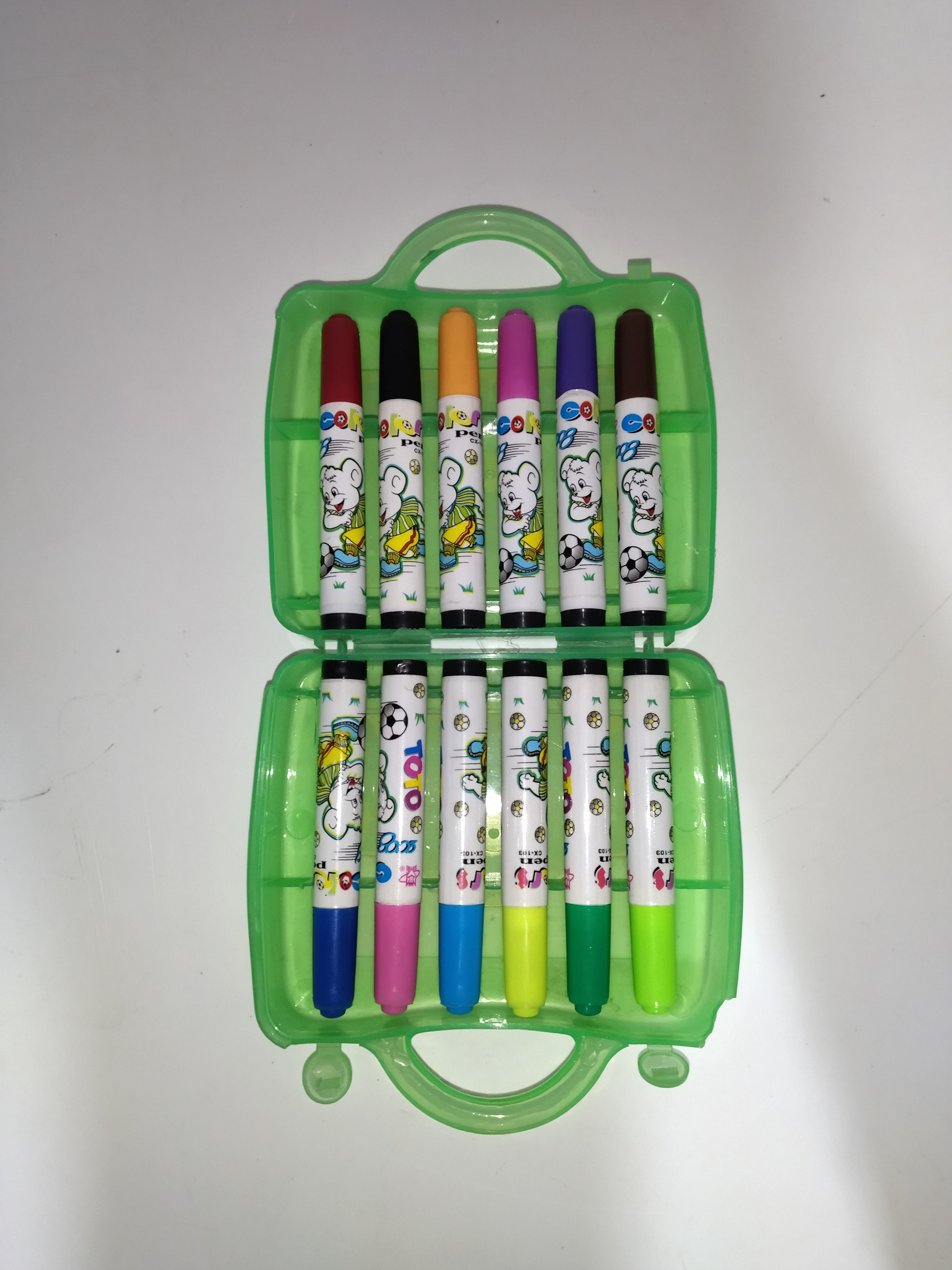 ماژیک 12 تایی مارک TOTO (مطابق عکس) کد 11-31