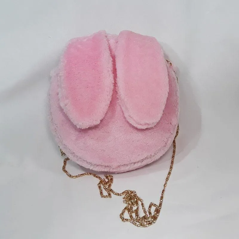 کیف دخترانه طرح خرگوشی خزدار