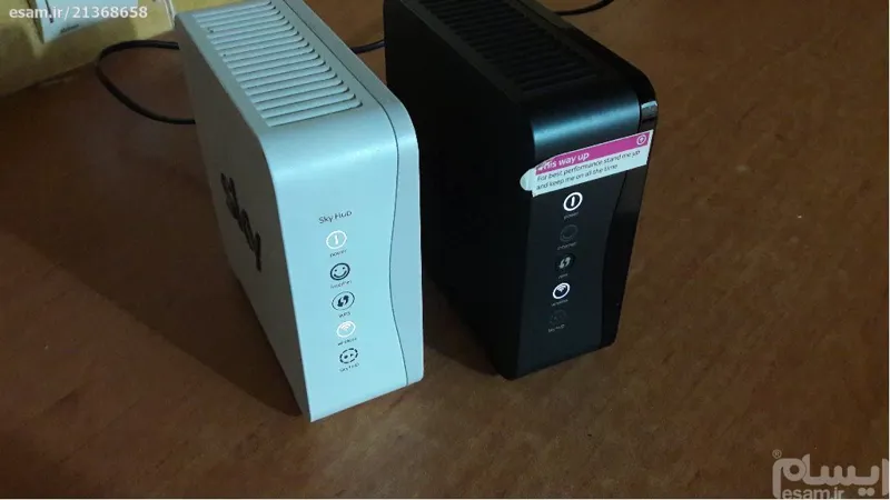 مودم adsl اروپایی مشکل دار خیلی شیک برند sky