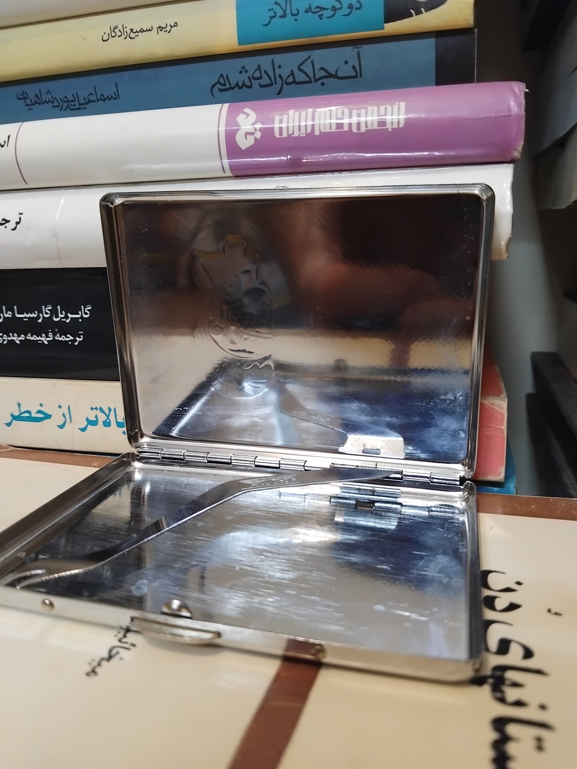 جا کارت استیل/ گیره دار، بسیار زیبا مناسب هدیه