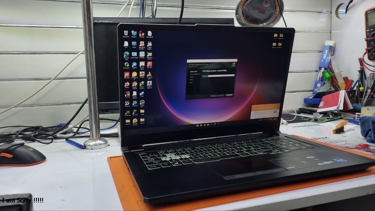 لپ تاپ تاف گیمینگ fx706