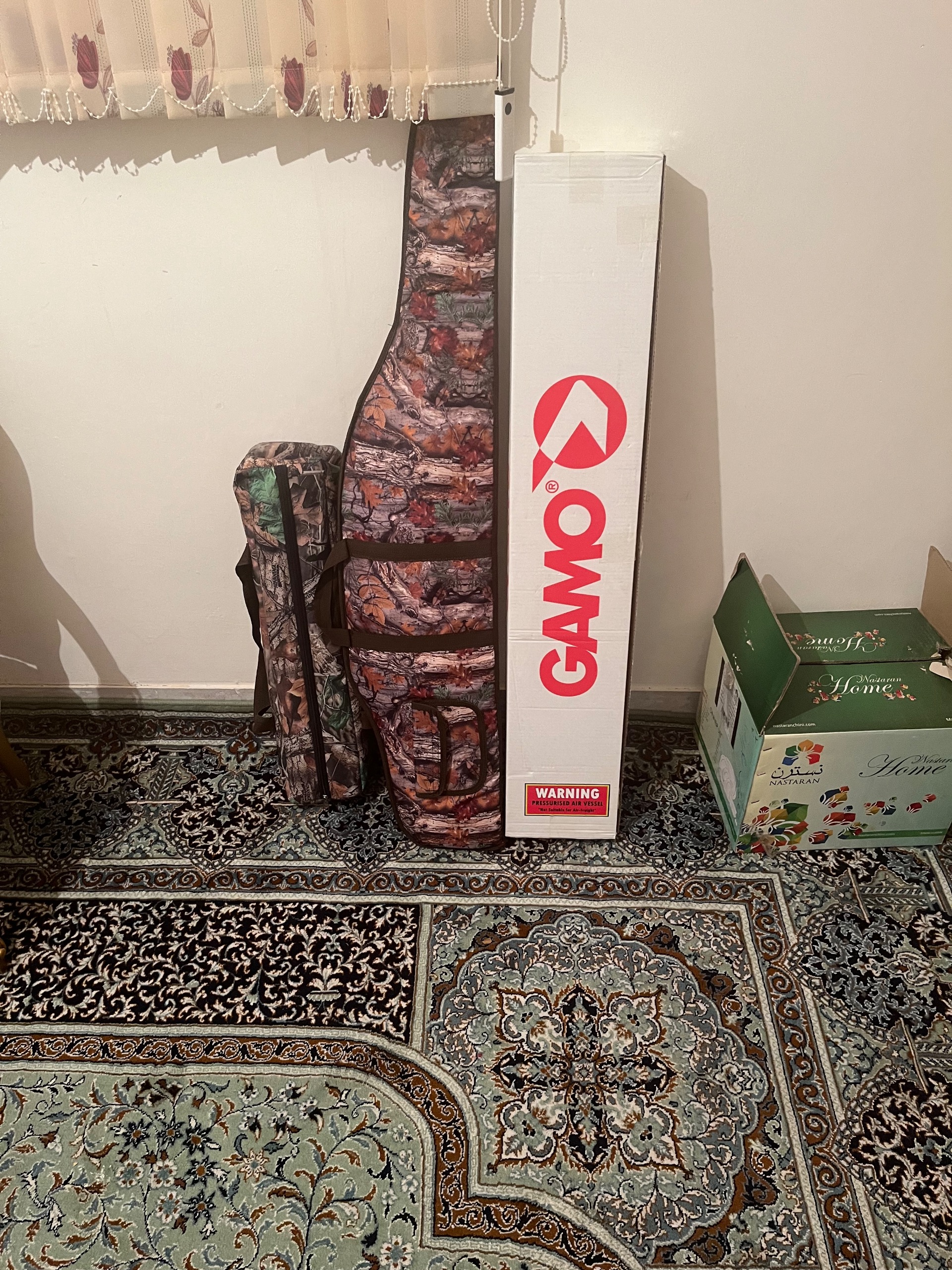 تفنگ پی سی پی گامو چاکل به همراه وسایل