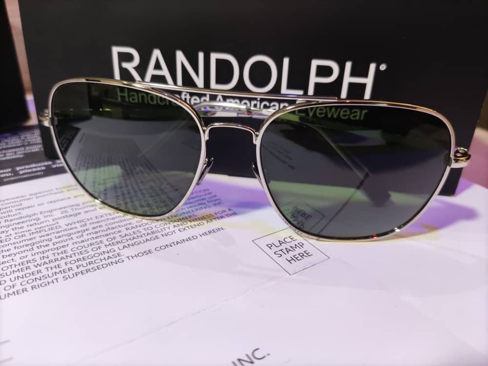 عینک رندولف آمریکا اصل با مدارک randolph