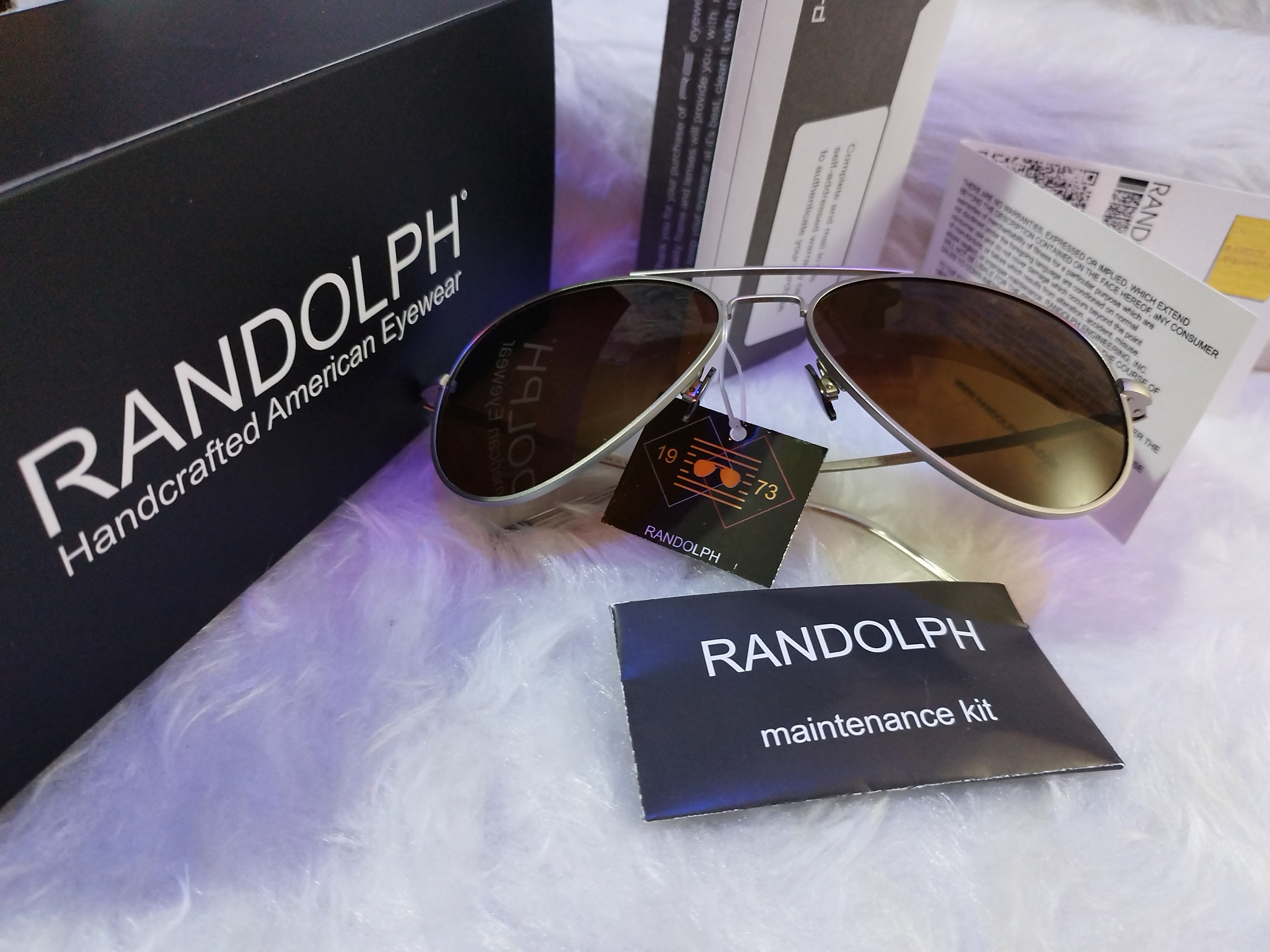 عینک رندولف خلبانی ساخت آمریکا randolph