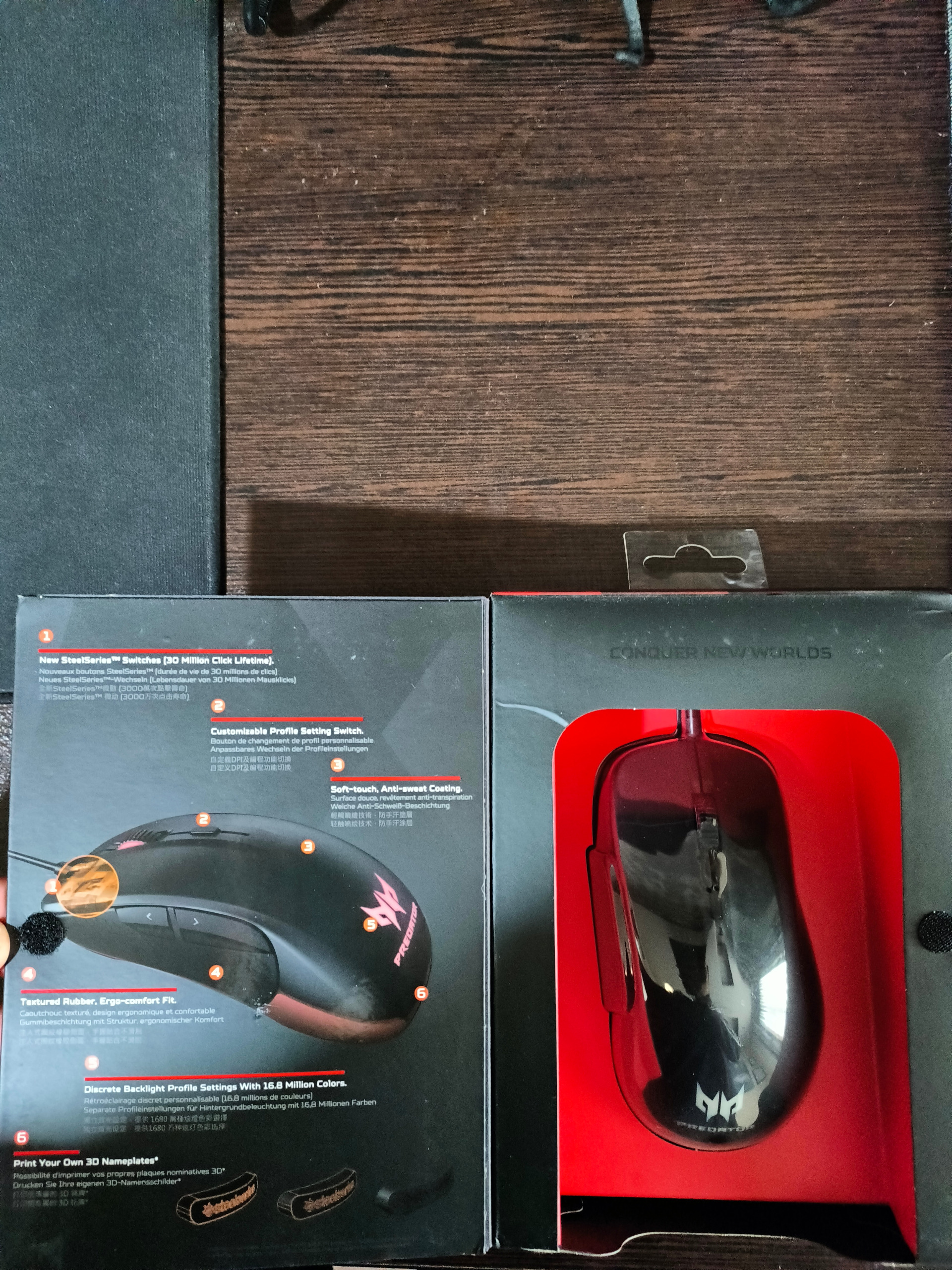 ماوس گیمینگ predatorsteelseries