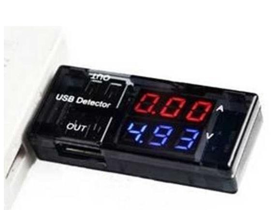 تستر و نمایشگر ولتاژ و جریان شارژ USB مدل KWS-10VA