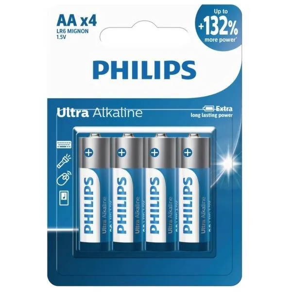 باتری قلمی فیلیپس آلترا آلکالاین Ultra Alkaline