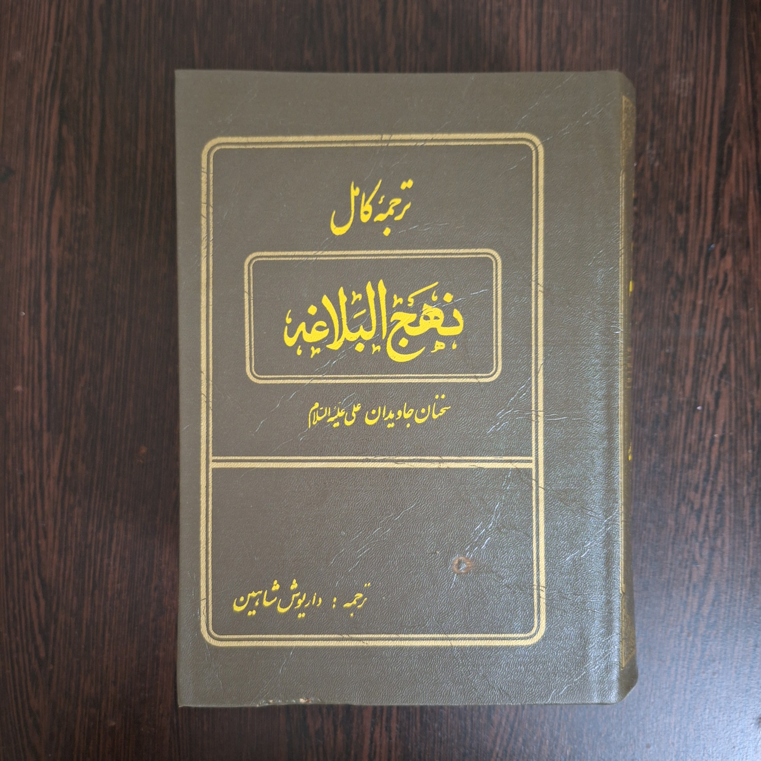 ترجمه کامل نهج البلاغه داریوش شاهین