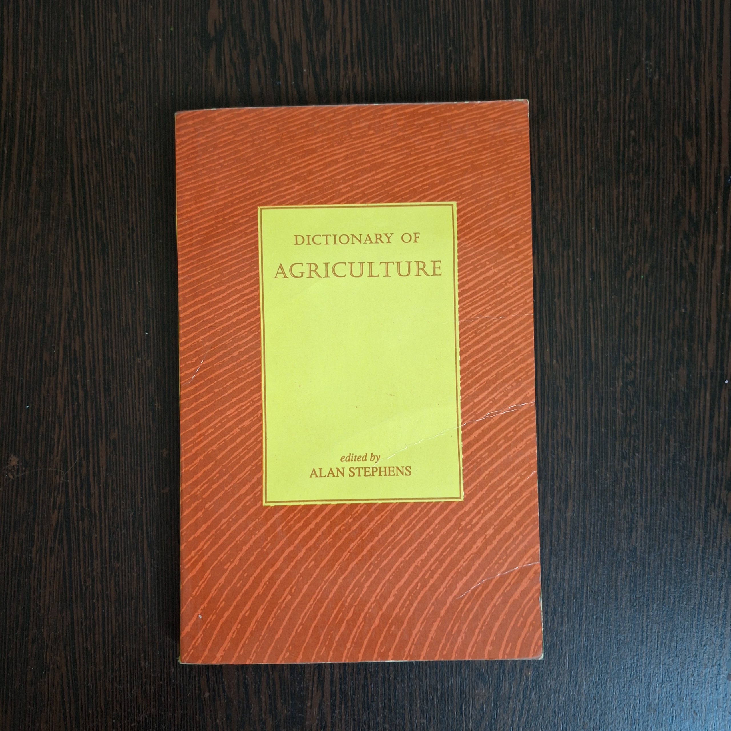 Dictionary of Agriculture