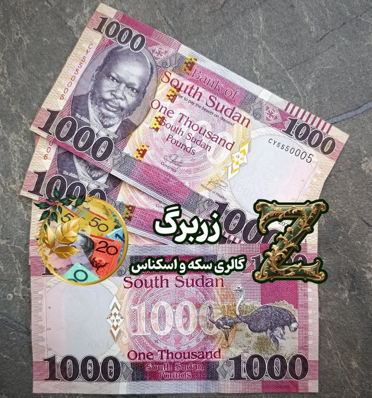 هزار پوند سودان جنوبی